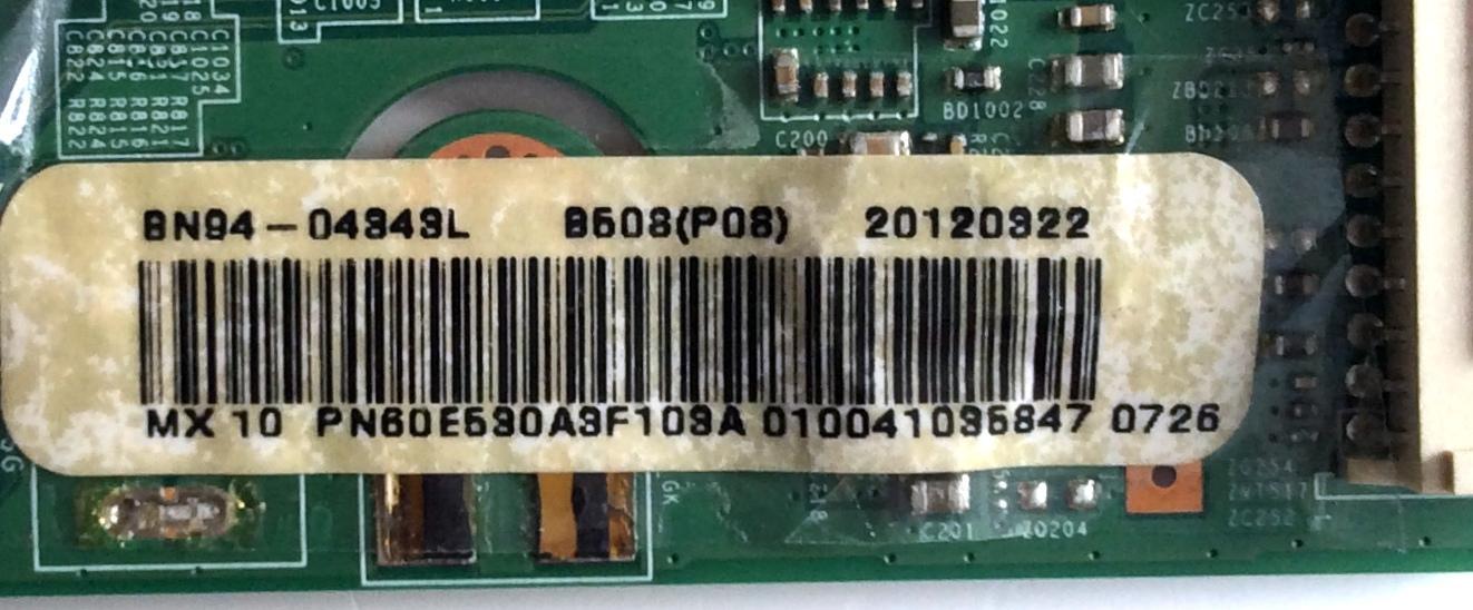 MAIN  PARA TV  SAMSUNG   NUMERO DE PARTE   BN94-04343L / BN41-01799A / BN97-06528B / PARTES SUSTITUTAS BN94-06039D / BN96-20966A / BN96-24578A / PANEL S60FH-YB02 / S60FH-YD02 / MODELOS PN60E530A3F / PN60E530A3FXZA TS02 - Imagen 2
