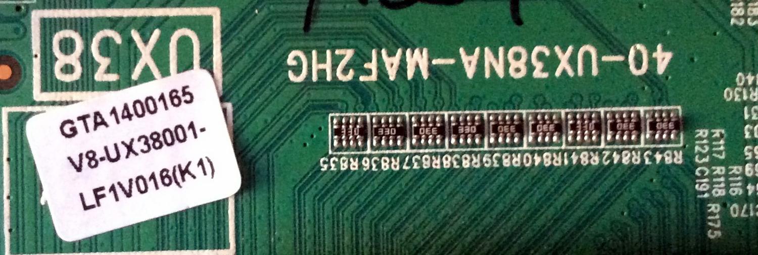 MAIN / TCL 08-CS32TML-LC267AA / 08-UX38002-MA200AA / 08-UX38002-MA300AA / V8-UX38001-LF1V016 / 40-UX38NA-MAF2HG / GTA140016 / PANEL LVW320NDAL / MODELOS 32S4610R / 32S3750TAAA - Imagen 2
