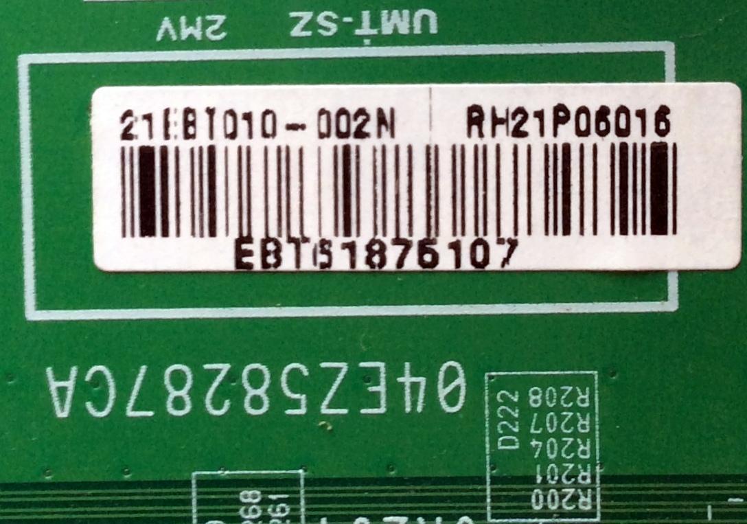MAIN / LG EBT61875107 / EAX64280504(1.0) / SUSTITUTAS EBR74988101 / EBT61875109 / MODELO 50PA6500-UA.AUSLLHR / PANEL PDP50R4000	 - Imagen 2