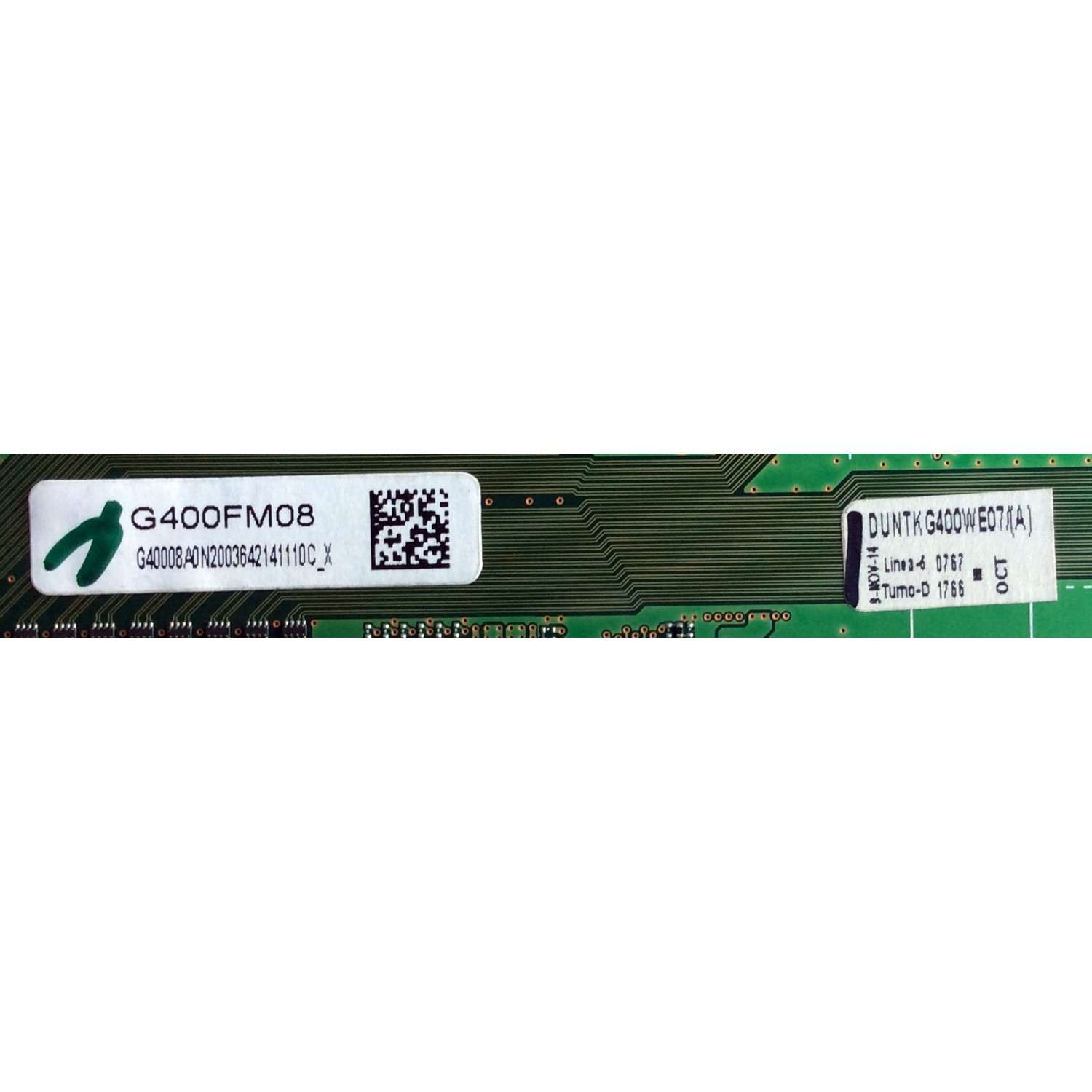 T-CON / SHARP DUNTKG400FM08 / G400FM08 / QPWBXG400WJZZ / QKITPG400WJTX / DUNTKG400WE07 / PANEL JE695D3GV10V / MODELO LC-70EQ10U - Imagen 2