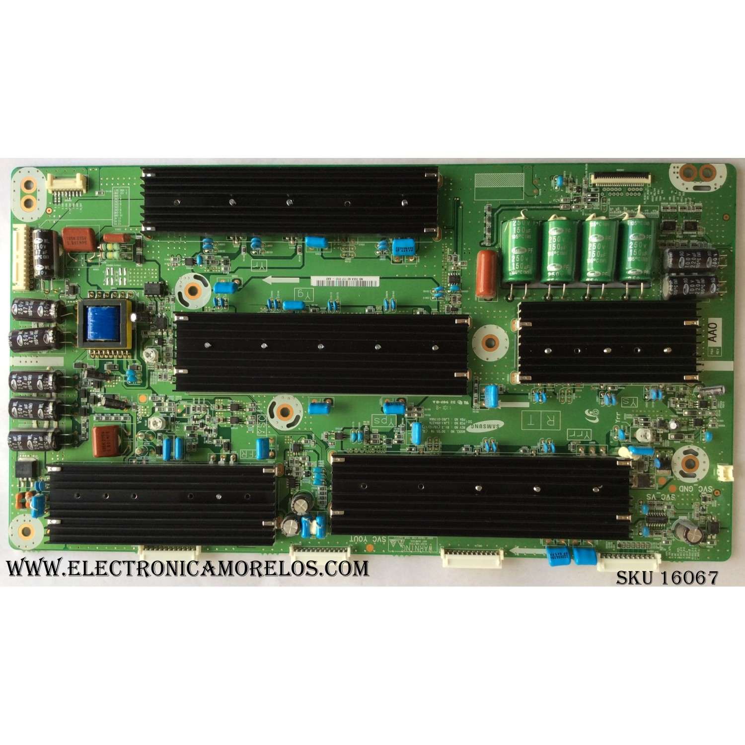Y-SUS / SAMSUNG BN96-16529A / LJ41-09427A / LJ92-01766A / 766A / PANEL S50FH-YD08-S50FH-YB09 / MODELO PN51D6500DFXZA / PN51D450A2DXZA / PN51D6900DFXZA / PN51D7000FFXZA / PN51D8000FFXZA N101 / PN51D8000FFXZA N202	