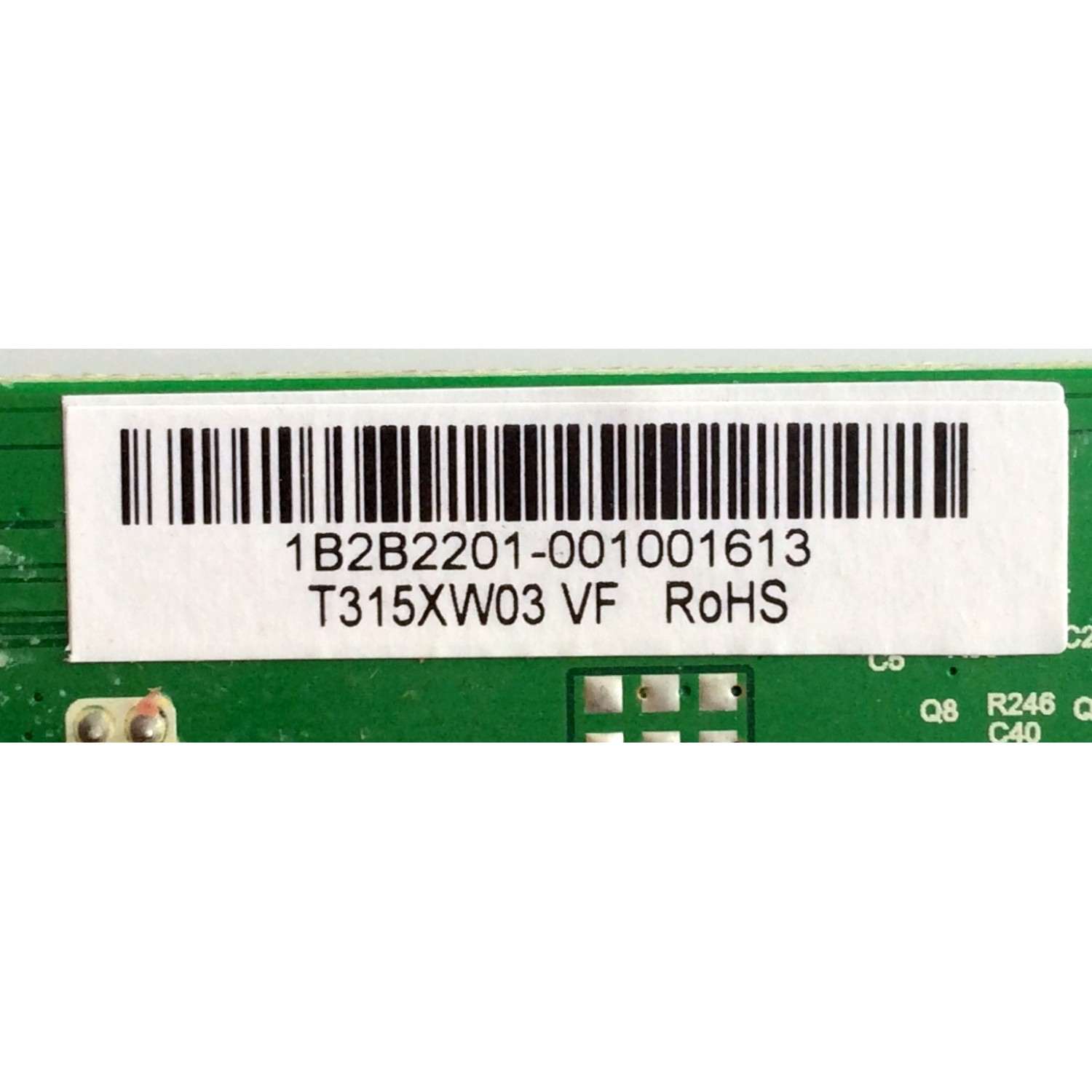 MAIN / ELEMENT 1B2B2201 / T.RSC8.19B 11471 / CN.SY36A 11436 / PANEL T315XW03 V.F / MODELO ELCFW327 - Imagen 2