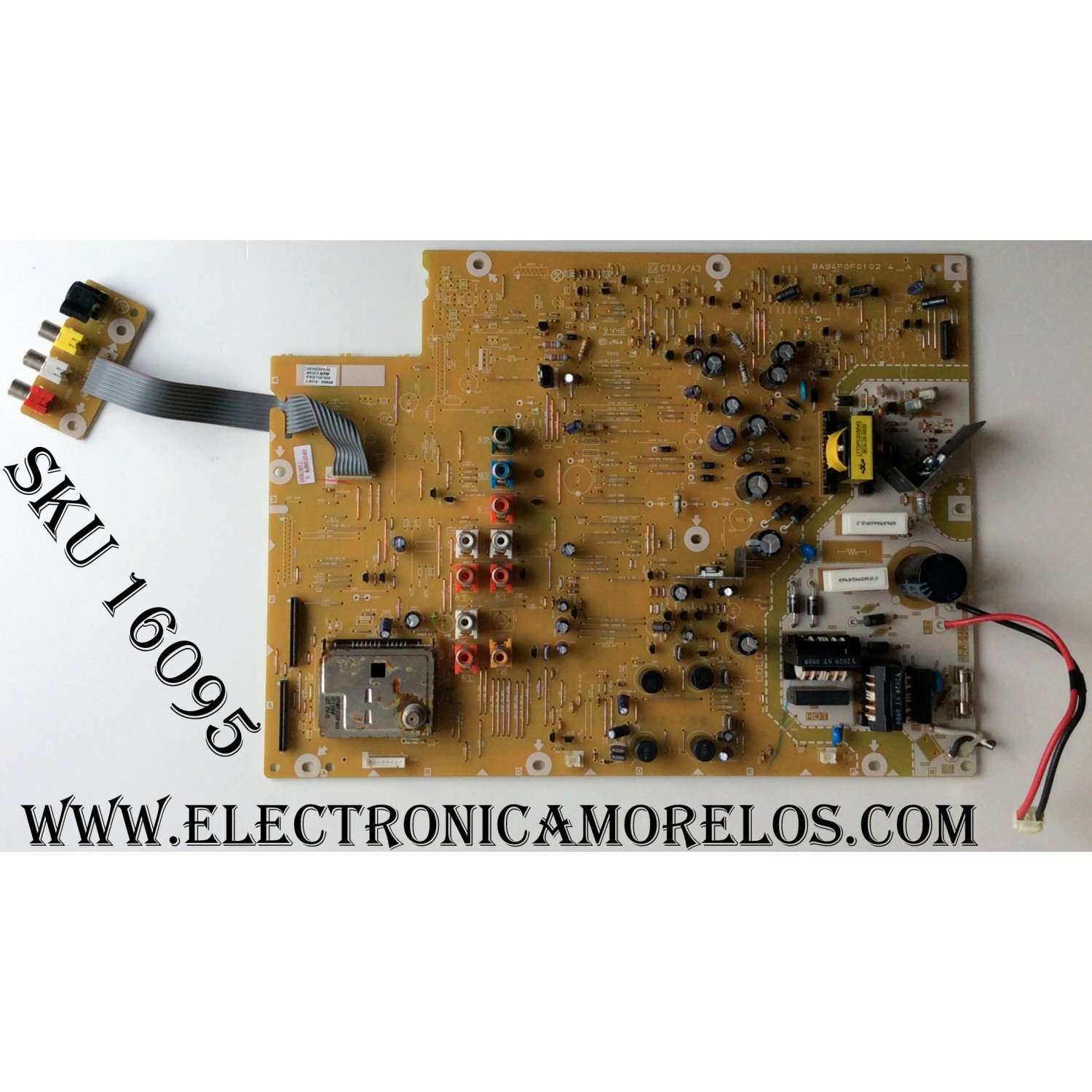FUENTE DE PODER / MAGNAVOX / SYLVANIA / EMERSON / A91F3MPW / BA94F0F0102 4_A / PANEL UH32PXA / MODELOS LC320SLX / LC320SSX / 32MF339B / F7 / LC320EMX / LC320EMXF 