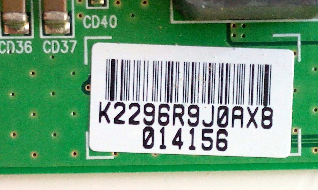 T-CON / SAMSUNG LJ94-02296R / 320HAC2LV0.4 / 2296R / PANEL LTF320HA09-A02 / MODELO LN32B530P7FXZA - Imagen 2
