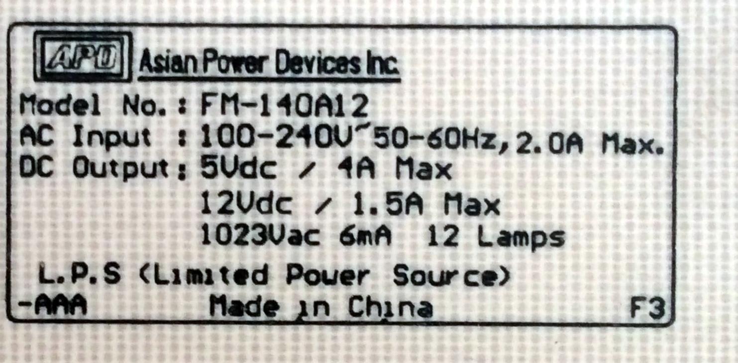 FUENTE / BACKLIGHT INVERTER / WESTINGHOUSE 27-D018601 / FM-140A12 / 098-39006-05 / MODELO L2610NW - Imagen 4