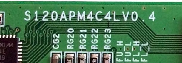 T-CON / SAMSUNG BN81-04159A / LJ94-03334K / S120APM4C4LV0.4 / SUSTITUTAS LJ94-03334H/J/G / 03469E/D / 03345E/D / 03464D / 15750B / 00750A / 03350F / 03275G/J / 03291N / 03344D / 03465E / 03436C/D/G / PANEL LTF460HJ02-A05 / MODELO LN46C630K1FXZA SQ05 - Imagen 3