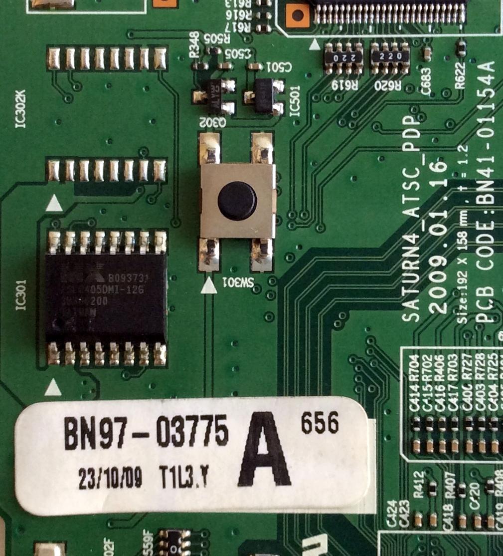MAIN / SAMSUNG BN96-12139A / BN41-01154A / BN97-03775A / PARTE SUSTITUTA BN94-02849A / PANEL S50FH-YB03 / MODELO PN50B550T2FXZA - Imagen 2