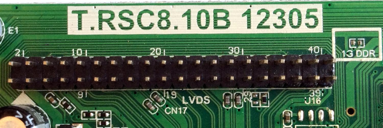 MAIN / SCEPTRE C12090003 / T.RSC8.10B 12305 / T201209013 / (KASC8M10L) / 20120925153832-10BLED / PANEL T315CK11-HW2 / MODELO X322BV-HD - Imagen 2