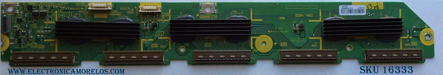 BUFFER / PANASONIC TXNSD1NYUU / TNPA5347 / PANEL MC165FJ1431 / MODELOS TC-65PST34 / TC-P65ST30 / TC-P65VT30 / TC-P65GT30