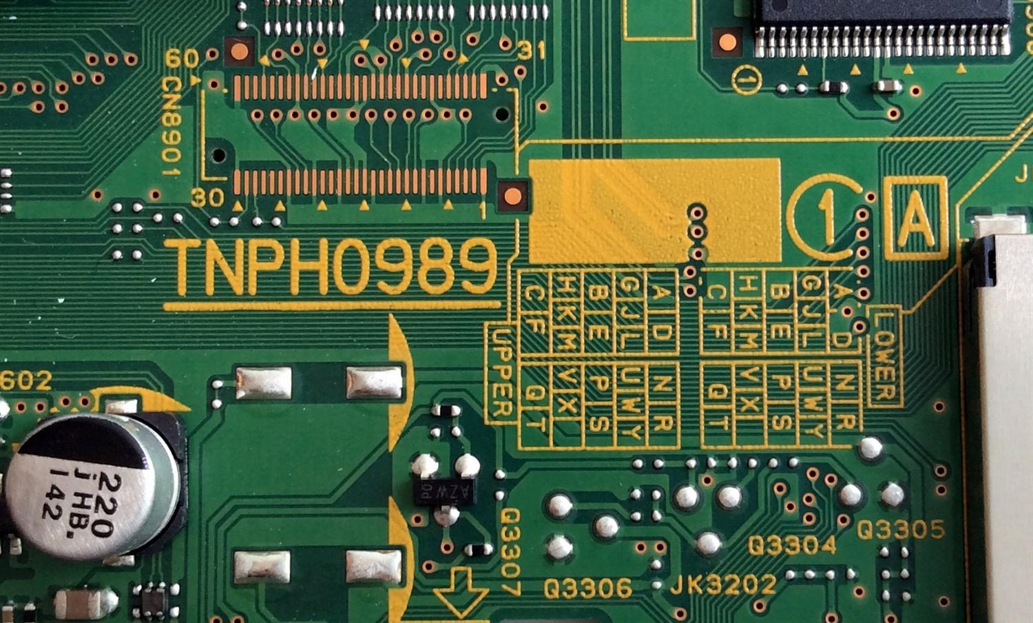 MAIN / PANASONIC TXN/A1RDUUS / TNPH0989UC / TNPH0989 / PANEL MC153FJ1531A / MODELO TC-P60ST50 - Imagen 3