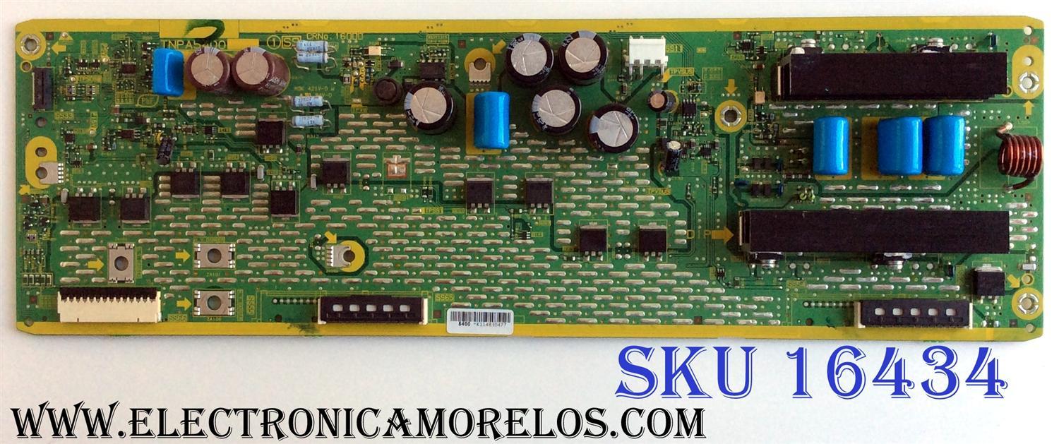 X-SUS / PANASONIC TXNSS1NYUU / TNPA5400 / PANEL MC165FU1431 / MODELOS TC-65PST34 / TC-P65ST30
