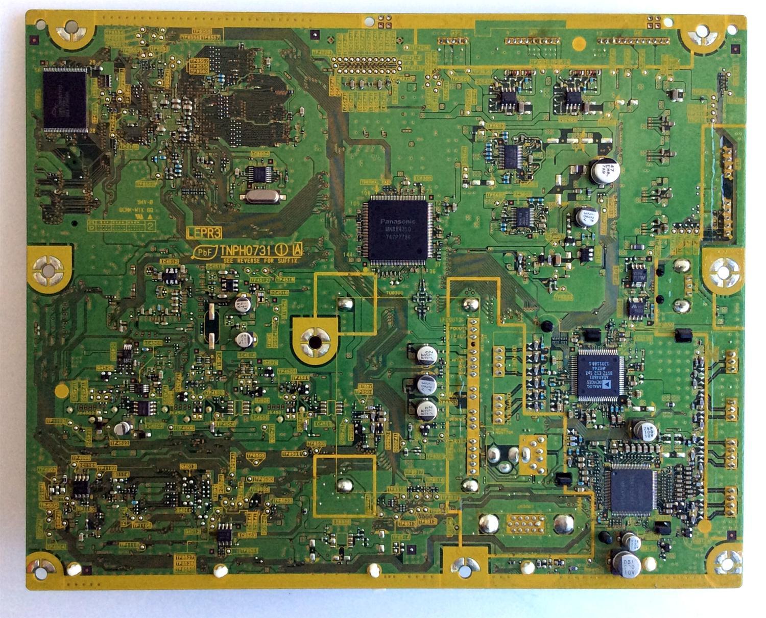 MAIN / PANASONIC TNPH0731S / TNPH0731 / PANEL MC106F16T11 / MODELO TH-42PZ800U - Imagen 3