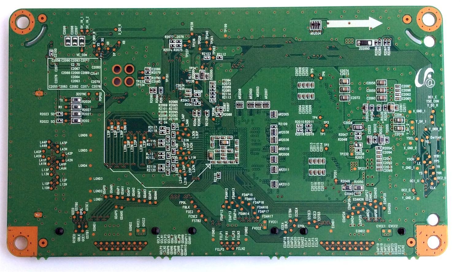 MAIN LOGICA / SAMSUNG BN96-22025A / LJ92-01889A / LJ41-10272A / 889A A1 / PANEL S64FH-YD01 / S64FH-YB01 / S64FH-TB01 / MODELOS PN64E550D1FXZA TW02 / PN64E8000GFXZA TW02  - Imagen 2