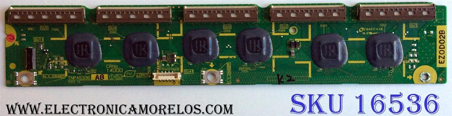 BUFFER / PANASONIC TXNSU1PHUU / TNPA5336AB / TNPA5336 / PANEL MC127FU1431 / MODELOS TC-P50ST30H / TC-P50ST30