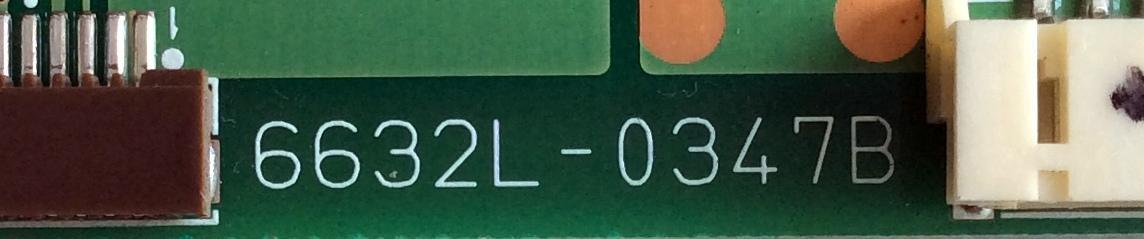 BACKLIGHT INVERTER SLAVE / AKAI 6632L-0347B / CXB-5101-S / SLAVE REV:3.0 / PANEL LC420WU1 (SL)(B1) / MODELO LCT42Z7TAP - Imagen 3