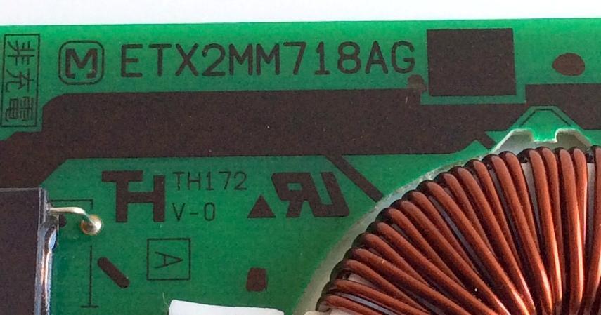  FUENTE FILTRO AC.  / ETX2MM718AG-3A / NPX718AG-3A / PANEL MC137F21Z12 / MODELOS TC-P54Z1 / TC-P54Z1M / TC-P54Z1M YQ9260283 - Imagen 3