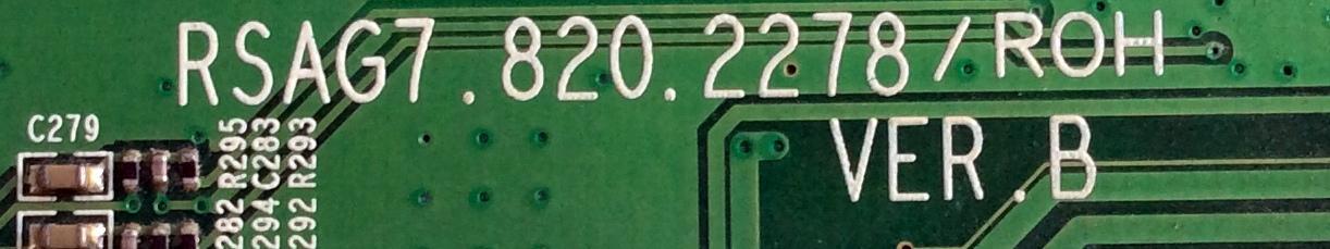 MAIN / HISENSE 152517 / RSAG7.820.2278/ROH / LHD32V77AUS(0) / 152516 / 152517/E110106 / PANEL LC320WXE (SB)(V2) / MODELO H32V77C - Imagen 3