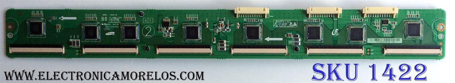 BUFFER / SAMSUNG BN96-13070A / LJ92-01739A / LJ41-08594A / PARTES SUSTITUTAS LJ92-01739B / LJ92-01739C / LJ92-01739D / PANEL S42AX-YD13 / S42AX-YB09 / MODELOS PN42C450B1DXZA / PS42C450B1WXXU / PN42C430A1DXZA / NS-42P650A11