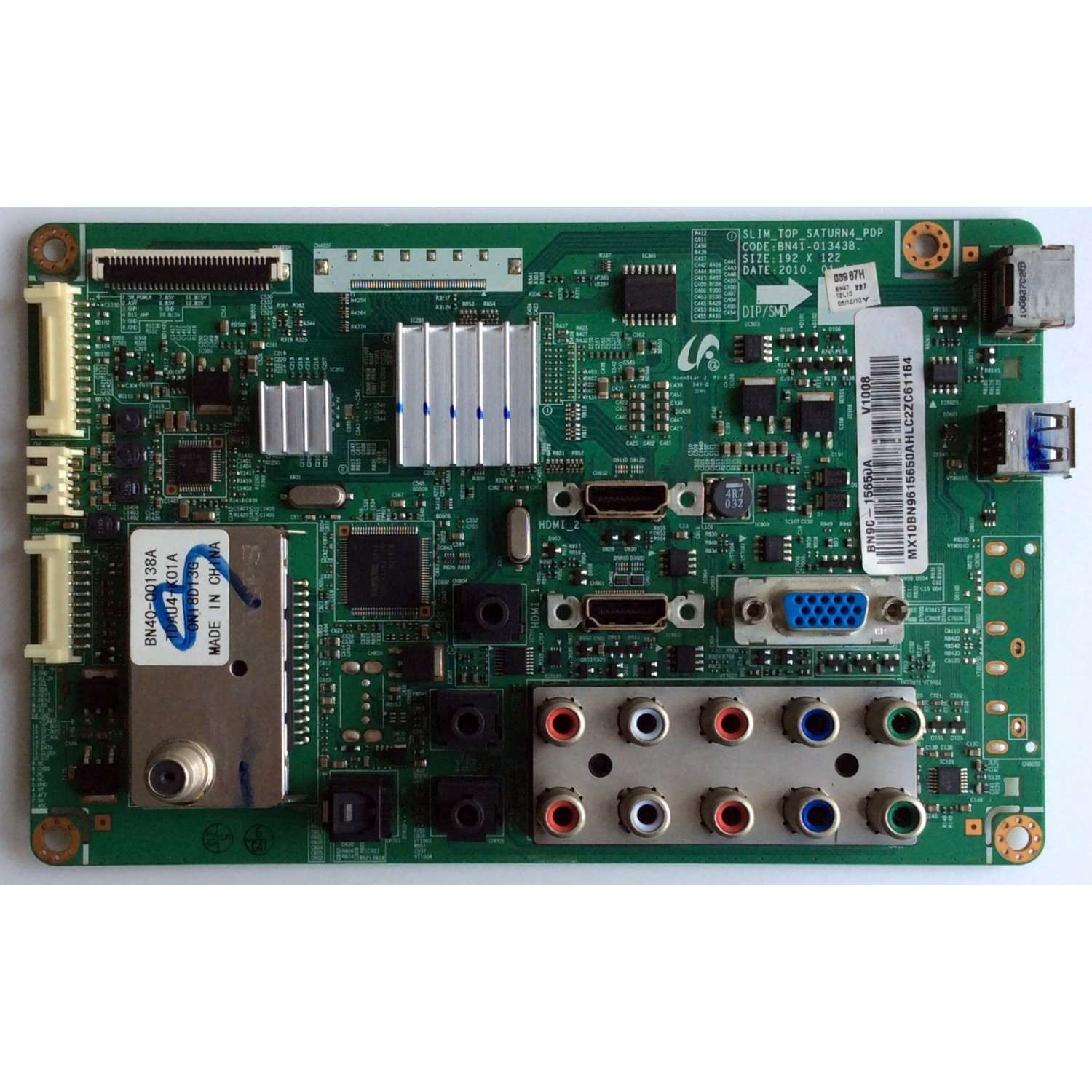 MAIN / SAMSUNG BN96-15650A / BN41-01343B / BN97-03987H / PARTES SUSTITUTAS BN94-03252F / BN96-14709A / BN96-14709B / PANEL S50HW-YD13 / S50HW-YB06 / MODELOS PN50C450B1DXZA / PN50C450B1DXZC / PN50C450B1DXZA NY02