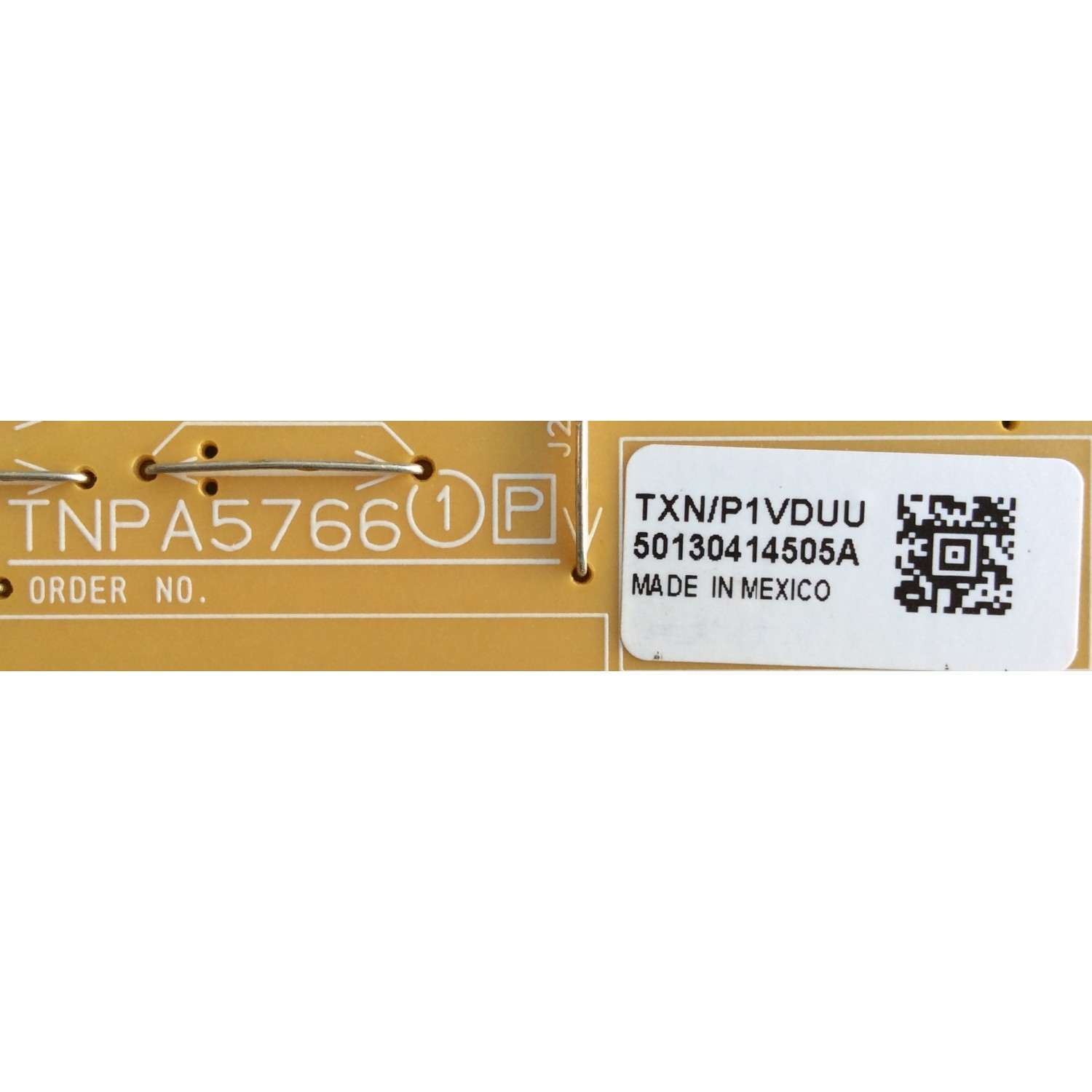 FUENTE DE PODER  PANASONIC  / TXN / P1VDUU / TXN/P1VDUU / TNPA5766 / PANEL LC500EUD (FF)(F1) / MODELO TC-L50ET60 - Imagen 2