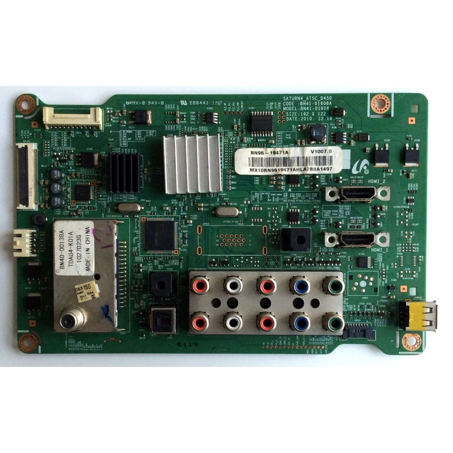 MAIN / SAMSUNG BN96-19471A / BN41-01608A / BN97-05315D / SUSTITUTAS BN94-04523B / BN94-04777A / BN96-19472A / PANEL S50HW-YD14 / S50HW-YB07 / MODELOS PN51D430A3DXZA / PN51D440A5DXZA / PL51D450A2DXZX / PN51D440A5DXZC / PN51D450A2DXZC / PN51D450A2DXZA