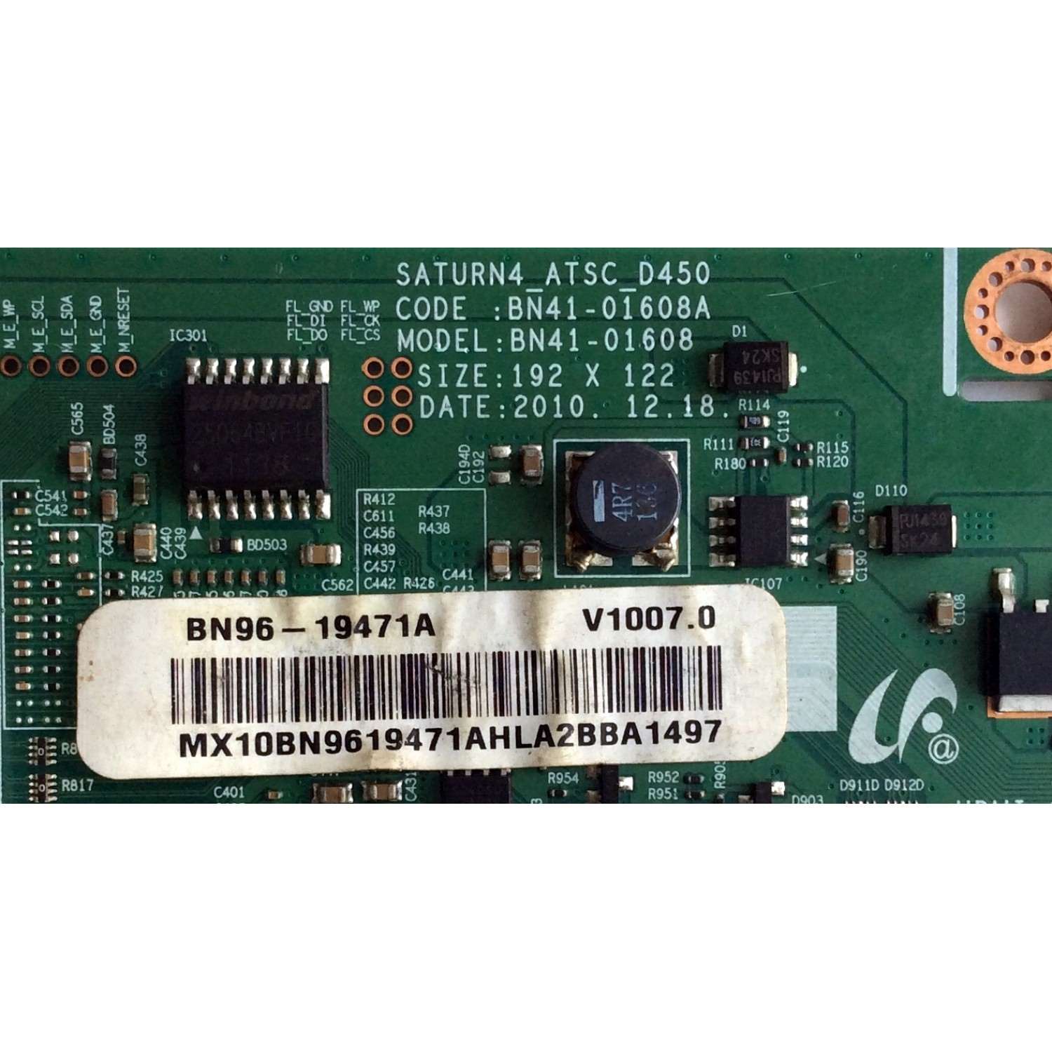 MAIN / SAMSUNG BN96-19471A / BN41-01608A / BN97-05315D / SUSTITUTAS BN94-04523B / BN94-04777A / BN96-19472A / PANEL S50HW-YD14 / S50HW-YB07 / MODELOS PN51D430A3DXZA / PN51D440A5DXZA / PL51D450A2DXZX / PN51D440A5DXZC / PN51D450A2DXZC / PN51D450A2DXZA - Imagen 2