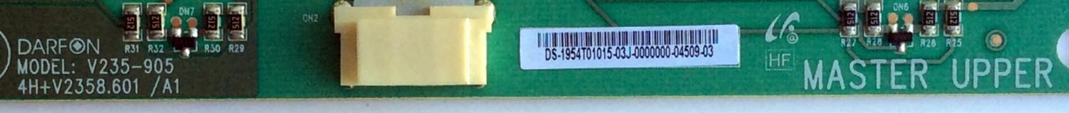 BACKLIGHT INVERTER / SAMSUNG 19.54T01.015 / 1954T01015 / V235-905 / 4H+V2358.601 / A1 / V235-905/905HF / PANEL T546HW01 V.0 / MODELOS LN55C630K1FXZA AA02 / LN55C610N1FXZA / LN55C630K1FXZA / LN55C650L1FXZA / EQ5588 PLD-55F1EQD - Imagen 2