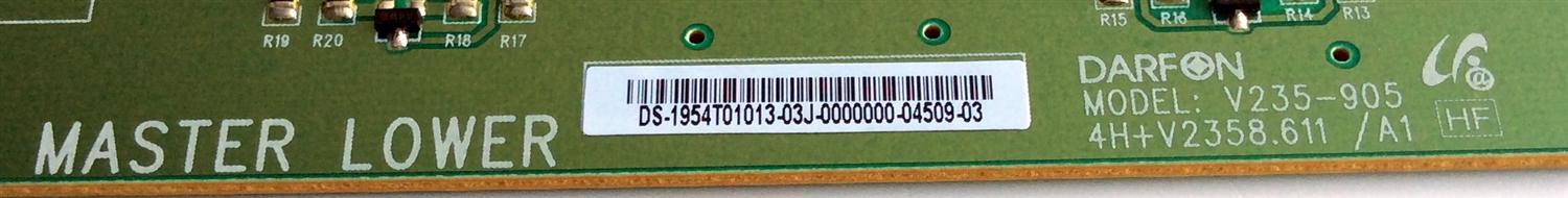 BACKLIGHT INVERTER / SAMSUNG 19.54T01.013 / 1954T01013 / V235-905 / 4H+V2358.611 / A1 / V235-905/905HF / PANEL T546HW01 V.0 / MODELOS LN55C630K1FXZA AA02 / LN55C610N1FXZA / LN55C630K1FXZA / LN55C650L1FXZA / EQ5588 PLD-55F1EQD - Imagen 3