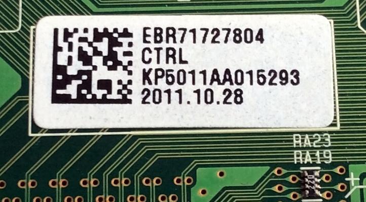 MAIN LOGICA / LG EBR71727804 / EAX62076701 / REV:J / 50R3_CTRL / PANEL PDP50R30111 / MODELOS Z50PV220-UA AUSZZUR / 50PV450-UA AUSZLHR / 50PV450C-UA AUSZLHR / 50PV490-UC AUSZLJR / 50PZ550-UA AUSZLUR / 50PZ750-UG AUSZLJR / 50PZ950-UA AUSZLJR - Imagen 3