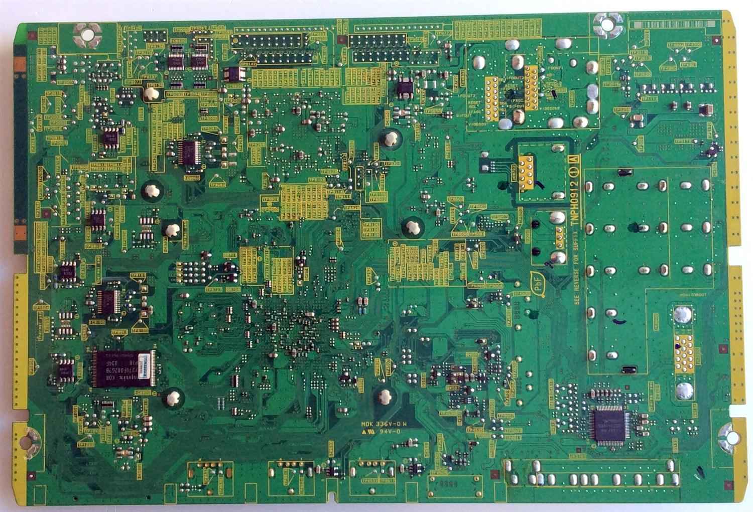 MAIN / PANASONIC TXN/A1PDUUS / TNPH0912AB / TNPH0912AR / TNPH0912 / PANEL MC117FU1431 / MODELO TC-P46ST30 / CHECAR FOTO DEL SUFFIX - Imagen 2