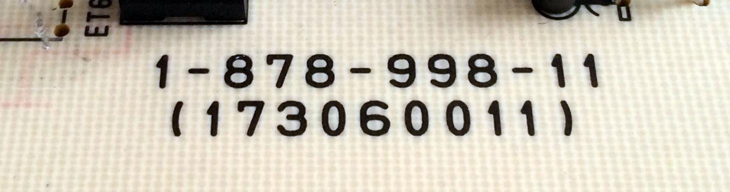 TARJETA D4N / SONY A-1663-194-B / A1663194B / M1663192B / 1-878-998-11 / 173060011 / PANEL LTY520HE11 / MODELOS KDL-52W5100 / KDL-52XBR9 / KDL-52VL150 / KDL-52Z5100 - Imagen 2