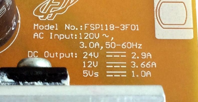 FUENTE DE PODER / TOSHBA 56.04118.G31 / 3BS0222612GP / FSP118-3F01 / 5604118G3193 / PANEL´S T260XW02 VP / T315HW04 V.4 / MODELOS 26LV610U-T / 26CV100U / 32CV100U / NS-26L450A11 / NS-32L450A11 - Imagen 4