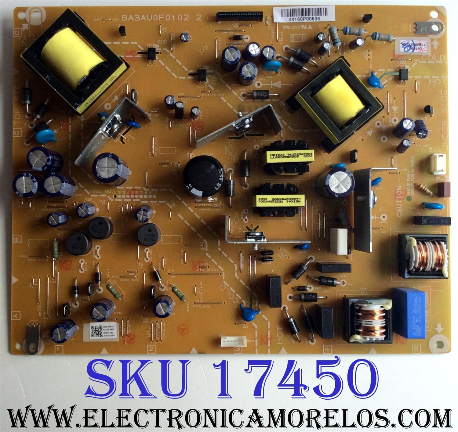 FUENTE DE PODER / PHILIPS A37QEMPW / A37QE-MPW / BA3AU0F0102 2