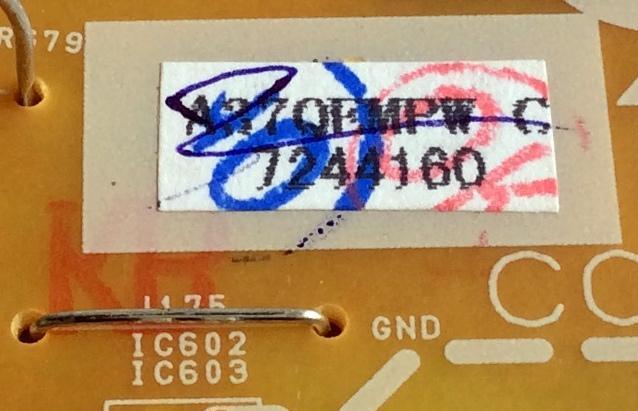 FUENTE DE PODER / PHILIPS A37QEMPW / A37QE-MPW / BA3AU0F0102 2 - Imagen 2