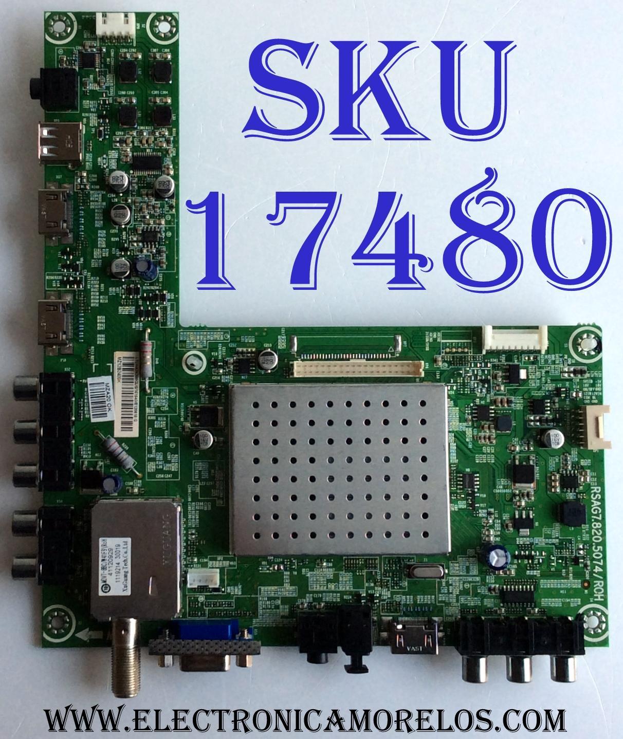 MAIN / INSIGNIA 161640 / RSAG7.820.5074/ROH / LTDN42K300GUS / LTDN42K300GUS/161640/E120818 G / PANEL HE420FF-B57(3000)\PW1 / MODELO NS-42E480A13