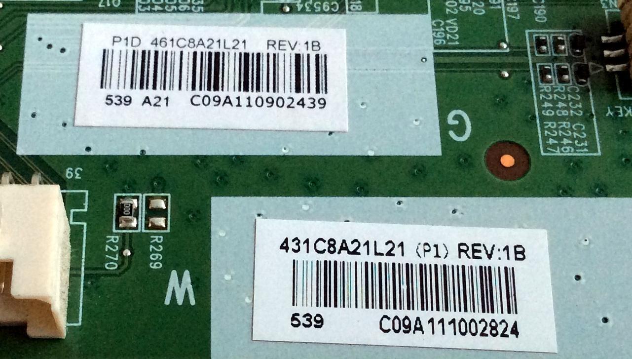 MAIN / INSIGNIA 161640 / RSAG7.820.5074/ROH / LTDN42K300GUS / LTDN42K300GUS/161640/E120818 G / PANEL HE420FF-B57(3000)\PW1 / MODELO NS-42E480A13 - Imagen 3