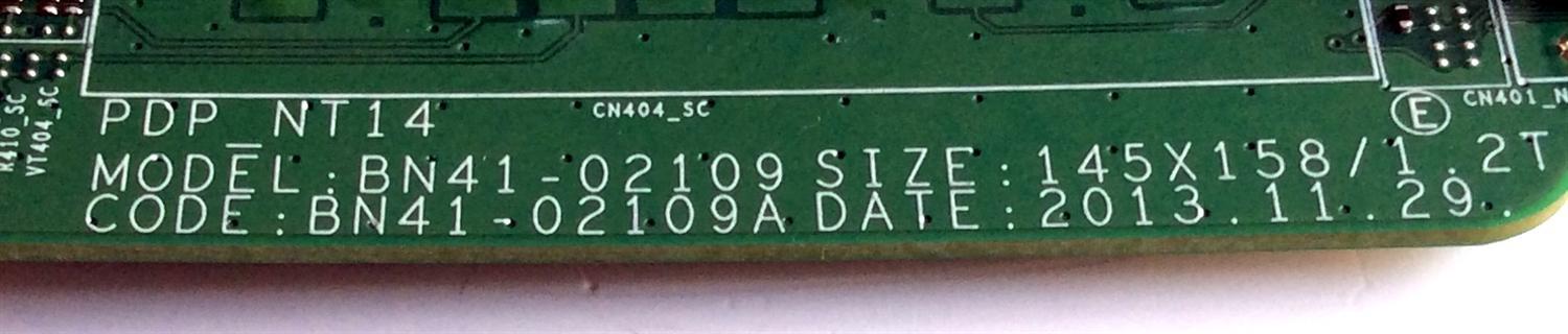MAIN / SAMSUNG BN94-07278B / BN41-02109A / BN97-08068A / PANEL´S PP60FF050A / S60FH-YB06 / S60FH-YD06 / MODELOS PN60F5300BFXZA TS02 / PN60F5300 - Imagen 4