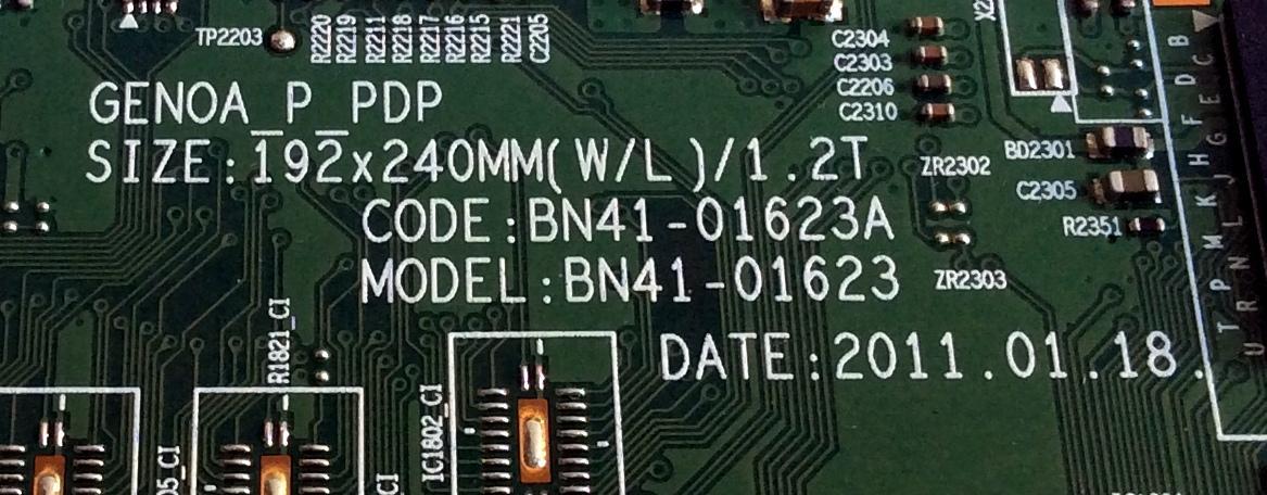 MAIN / SAMSUNG BN94-04402V / BN41-01623A / BN97-05515A / PANEL S63FH-YB06 / MODELOS PN64D8000 / PN64D8000FFXZA I101 / PN64D8000FFXZA I503 - Imagen 3