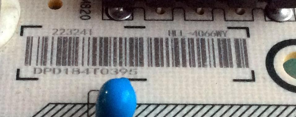 FUENTE DE PODER / HISENSE 223241 / RSAG7.820.7951/ROH / HLL-4066WY / E56327 / CQC16134139053 / MODELO 55H8E - Imagen 3