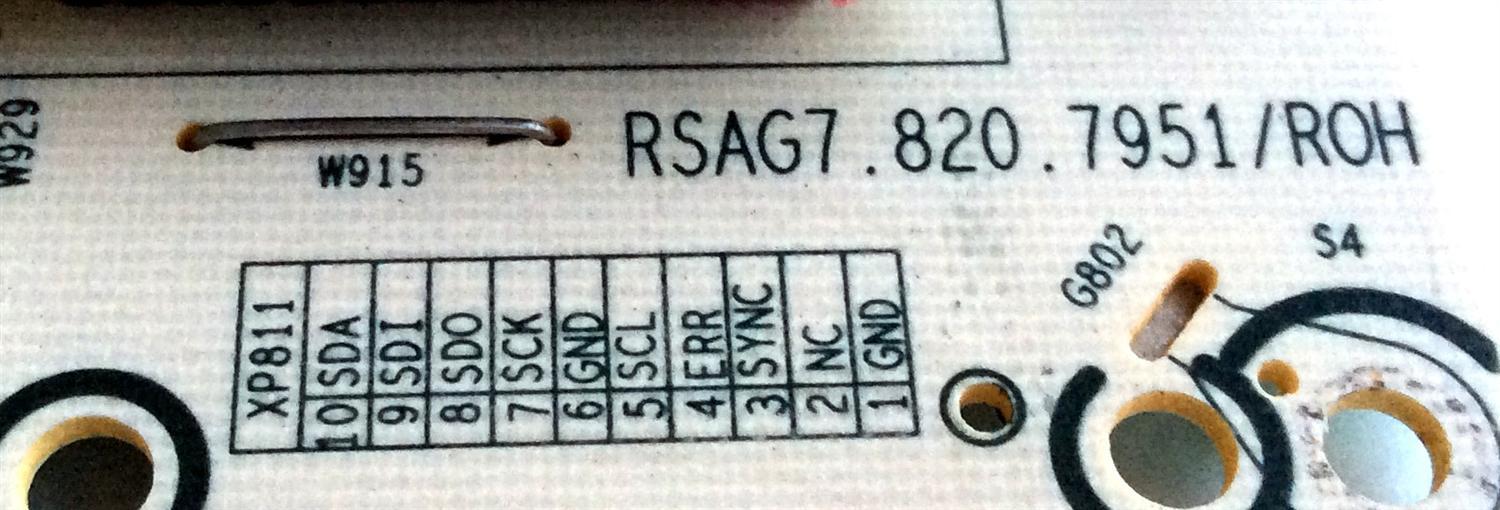 FUENTE DE PODER / HISENSE 223241 / RSAG7.820.7951/ROH / HLL-4066WY / E56327 / CQC16134139053 / MODELO 55H8E - Imagen 2
