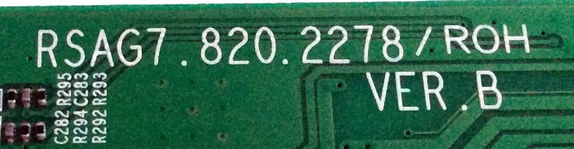 MAIN / HISENSE 154655 / RSAG7.820.2278/ROH / VER.B / LTDN42V77US(1) / E303981 / PANEL V420H-L06 / MODELO LTDN42V77US - Imagen 3