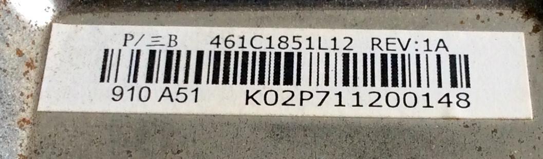 MAIN / TOSHIBA 75014846 / STT40T VTV-L4010 REV:1 / 431C1851L12 / 461C1851L12 / TT46T / PANEL LTA460HF03 / MODELO 46XV640UZ - Imagen 3