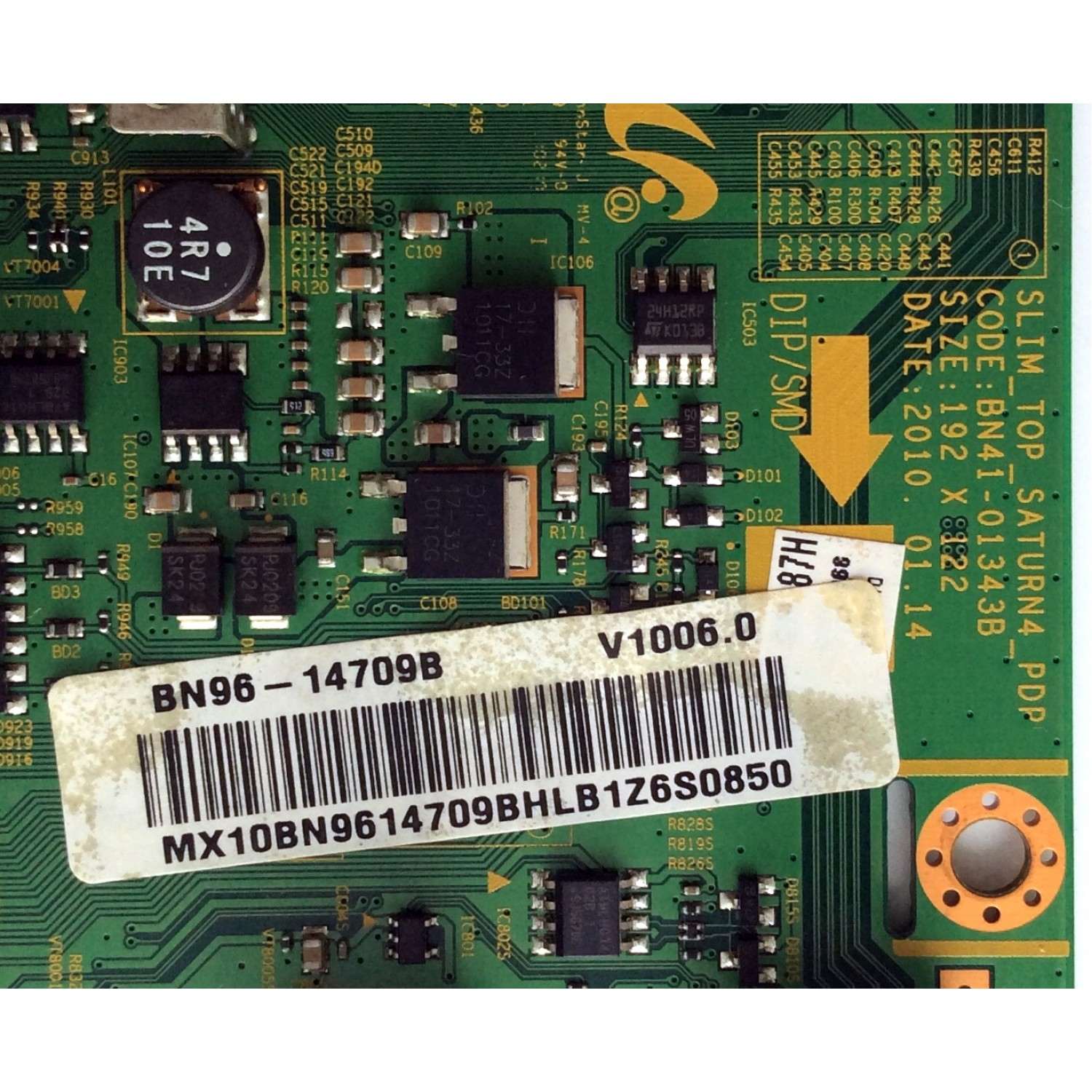 MAIN / SAMSUNG BN96-14709B / BN41-01343A / BN41-01343B / SUSTITUTAS BN94-03252F / BN96-14709A / BN96-15650A / BN94-03248J / BN94-04025C / BN96-14705A / BN96-15649A / PANEL S50HW-YB06 / S50HW-YD13 / MODELOS PN50C450B1DXZC / PN50C450B1 / PN50C450B1DXZA NY02 - Imagen 2