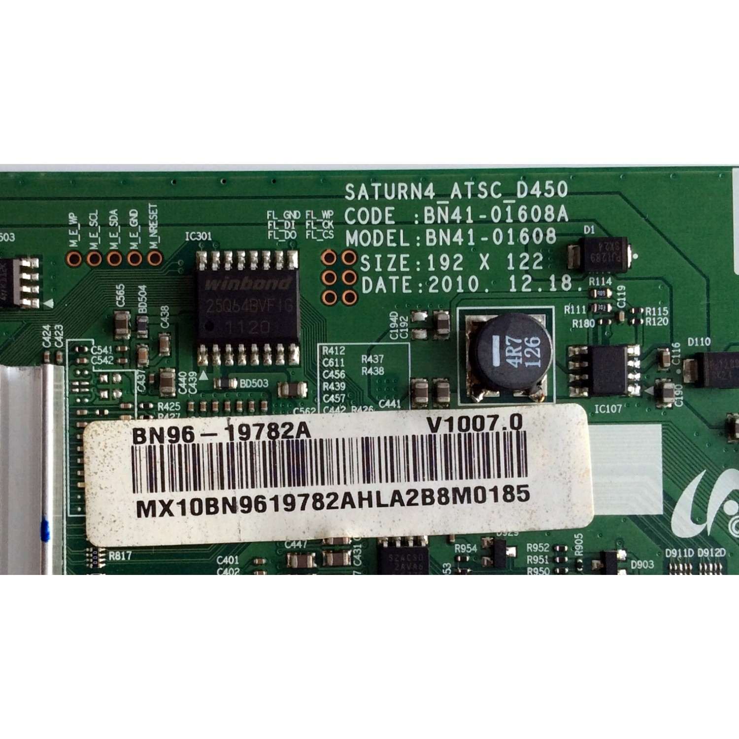 MAIN / SAMSUNG BN96-19782A / BN41-01608A / BN97-05315D / PANEL S50HW-YD14 / S50HW-YB07 / MODELOS PN51D430A3DXZA / PN51D430A3DXZA N411 / PN51D430A3DXZA N102 - Imagen 2