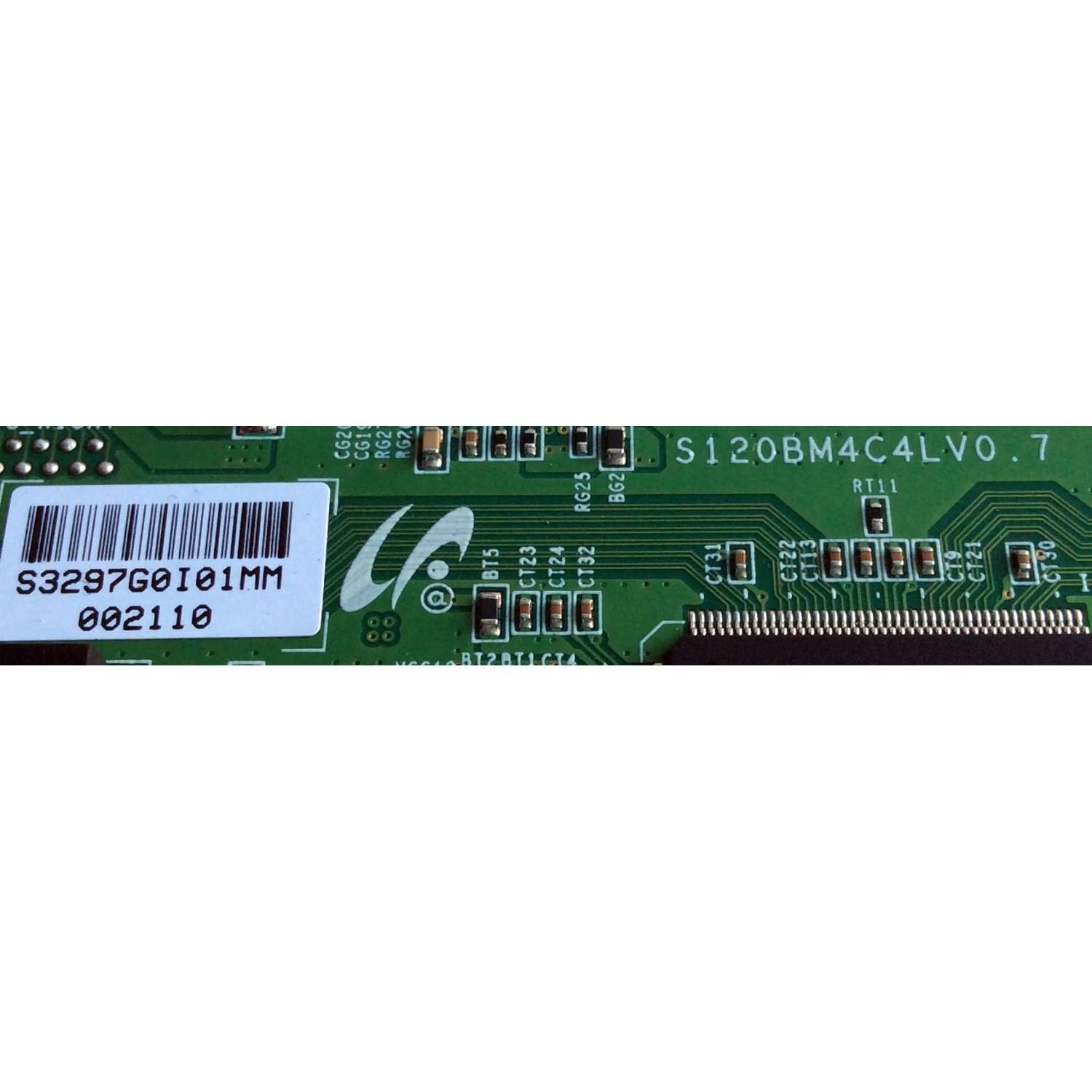 T-CON / PHILIPS LJ94-03297G / S120BM4C4LV0.7 / 3297G / PARTES SUSTITUTAS LJ94-03282T / LJ94-03287K / LJ94-03287S / LJ94-03327H / LJ94-03327J / LJ94-03327K / LJ94-03409D / LJ94-03489F / LJ94-03528D PANEL LTA550HJ02-F02 / MODELOS 55PFL7505D / 55PFL7705D - Imagen 2
