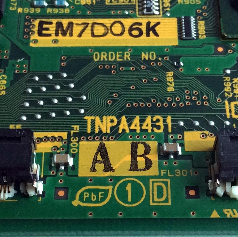 MAIN LOGICA / PANASONIC TNPA4431AB / TNPA4431 / PANEL MC106H30F11 / MODELO TH-42PH11UK - Imagen 2