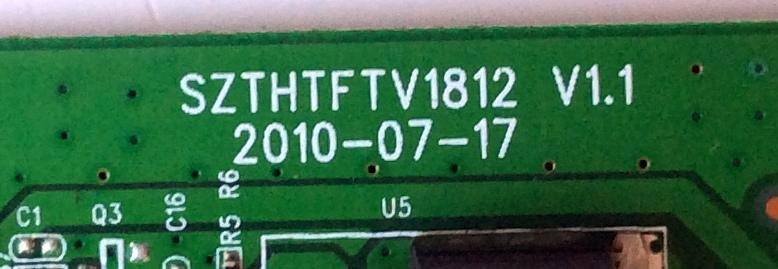TARJETA INTERFACE / WESTINGHOUSE TI11259 / SZTHTFTV1812 / E216098 / PARTES SUSTITUTAS TI10136 / TI10143-10 / TI10143-9 / TI12010 / TI11210 / TI10201-1/2 / TI10201-2 / TI11050 / TI11071 / TI11205 / PANEL LTA550HJ12 / MODELO LD-5580Z - Imagen 2