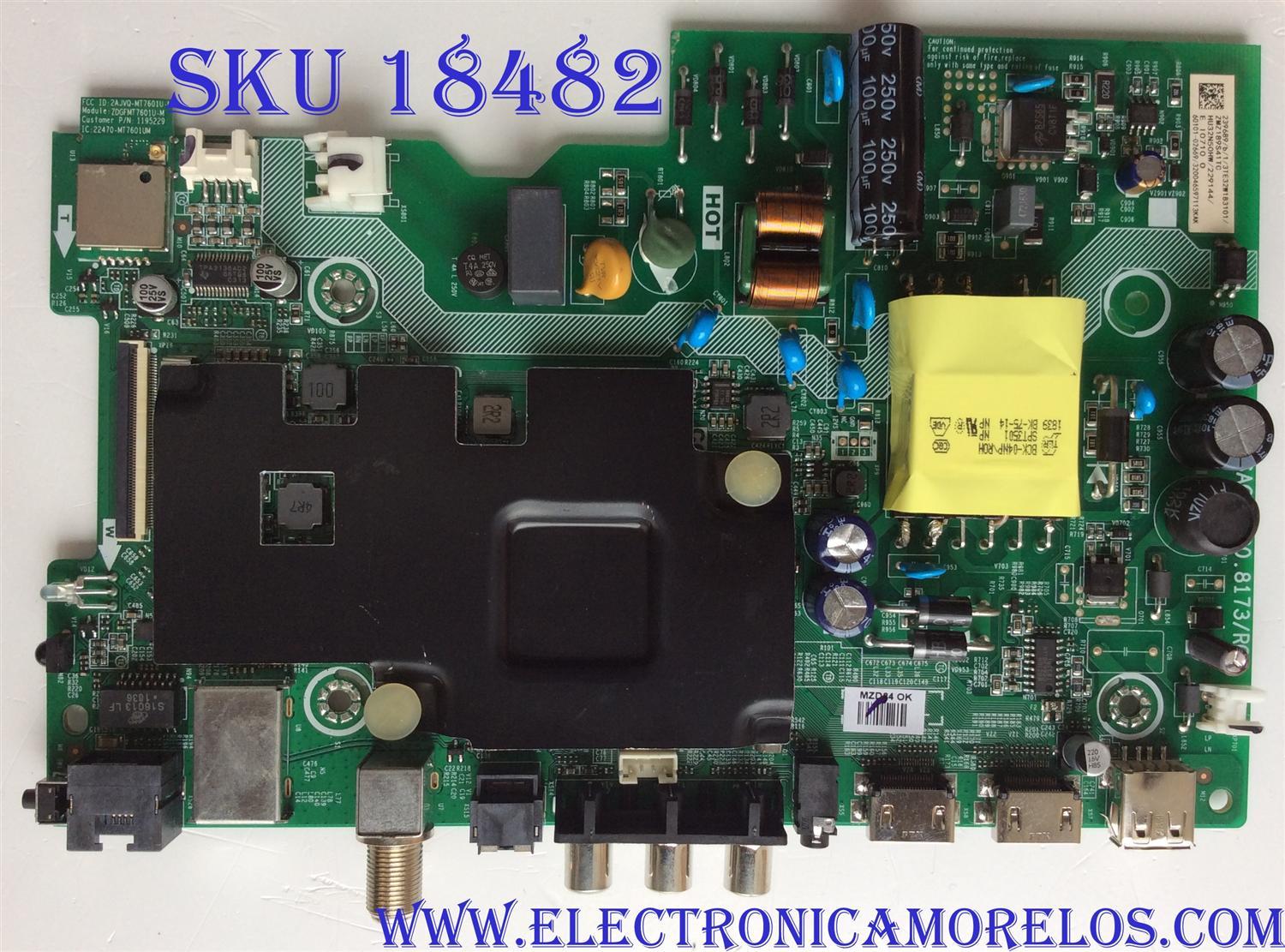 MAIN / FUENTE ( COMBO) / SHARP 239689 / HU32N50HW/229144 / RSAG7.820.8173/ROH / 229144 / HU32N50HW / 60101-02669 / 320046597113KAK / PANEL BOEI320WX1-01 / MODELOS LC-32Q5200U / LC-32Q5230U 32W18230