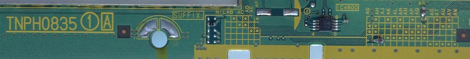 MAIN / PANASONIC TXN/A1LWUUS / TNPH0835 / TNPH0835AC / PANEL MC137T21P13 / MODELO TC-P54VT25	 - Imagen 2