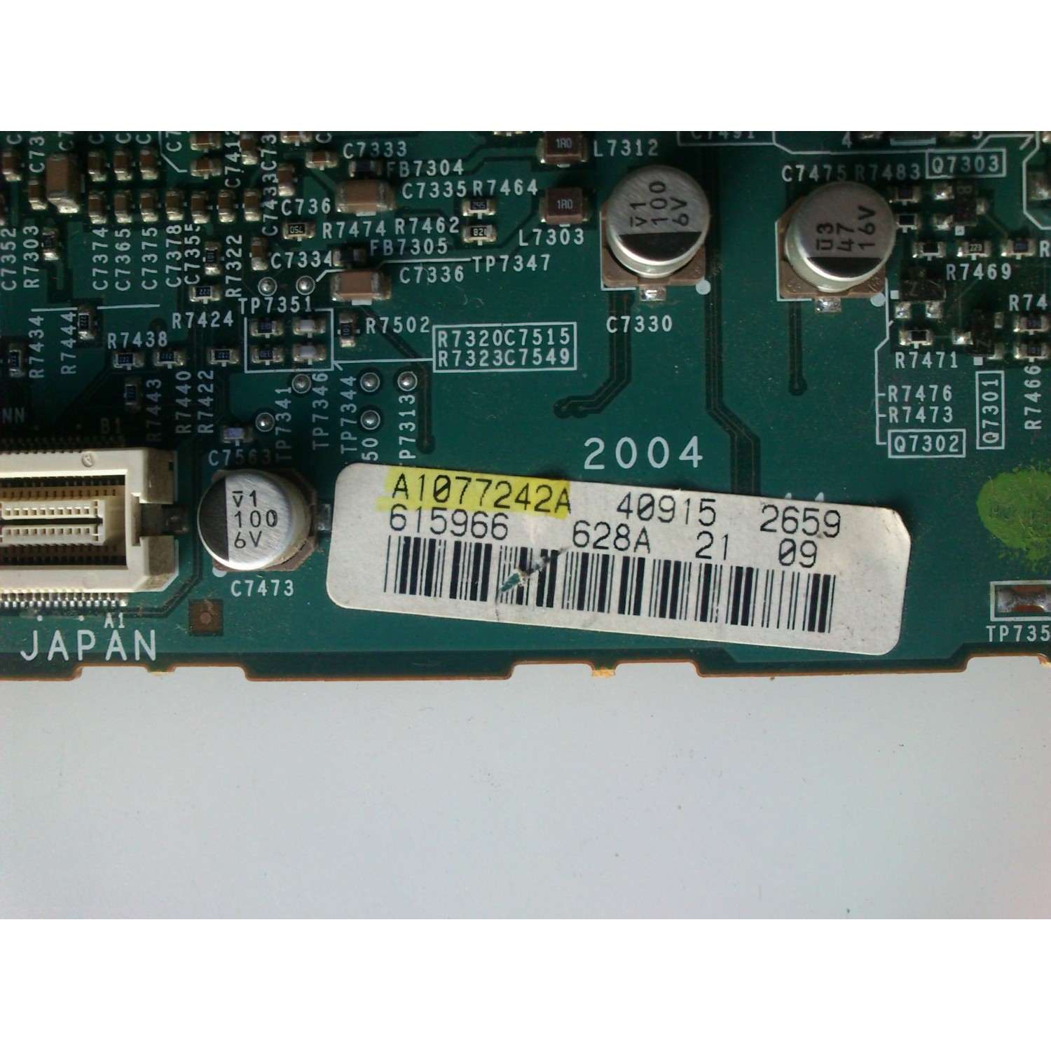 VIDEO QM / SONY A-1303-033-A / 1-862-506-11 / SUSTITUTAS A-1077-242-A / A1077242A / A-1088-375-B / A-1088-375-A / A-1107-086-A / A-1107-087-A / MODELO KDE-37XS955 / KDE-50XS955 / KDE-42XS955	 - Imagen 2